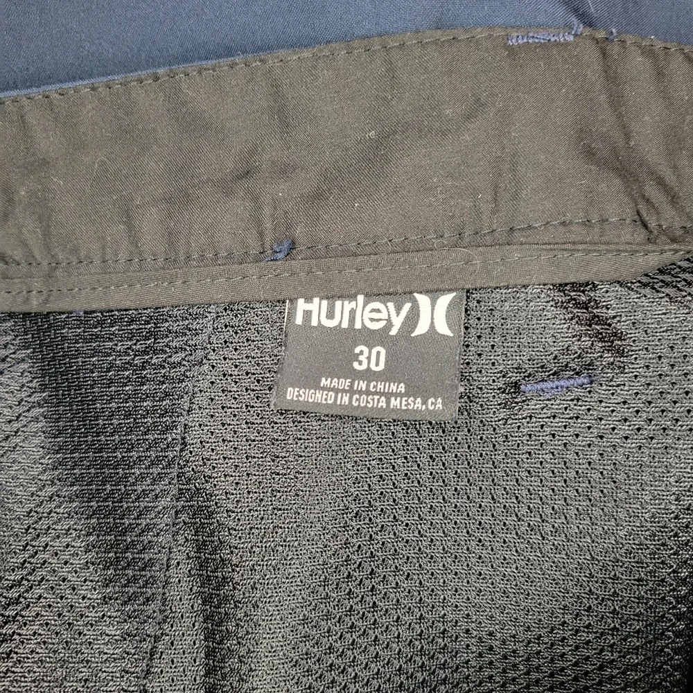 Hurley Navy Walking Shorts Size 30 - Picture 5 of 6